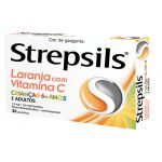 Strepsils Laranja com Vitamina C 0,6/1,2mg 36 pastilhas