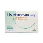 Livetan 500mg 40 Comprimidos