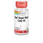 Solaray Red Yeast Rice Plus Q10 60 Cápsulas