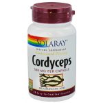 Solaray Cordyceps 500mg 60 Cápsulas