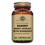 Solgar Bilberry Berry Extract with Blueberry 60 Cápsulas