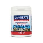 Lamberts Vitamin E 400Ui 60 Cápsulas