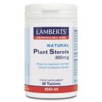 Lamberts Natural Plant Sterols 800mg 60 comprimidos