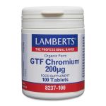 Lamberts GTF Chromium 100 comprimidos