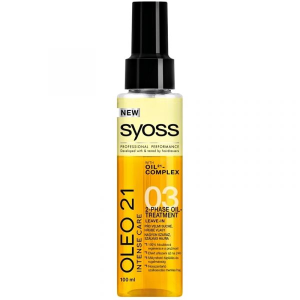 Syoss Oleo 21 2Phase Oil Treatment 100ml KuantoKusta