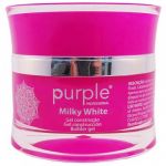 Purple Gel Construtor Tom Milky White / Branco Leitoso 50g