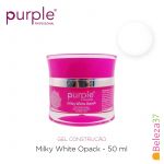 Purple Gel Construtor Tom Milky White Opack / Branco Leitoso Opaco 50g