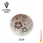 Victoria Vynn Carimbo Placa JQ-64