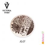 Victoria Vynn Carimbo Placa JQ-27