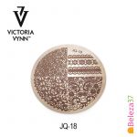 Victoria Vynn Carimbo Placa JQ-18
