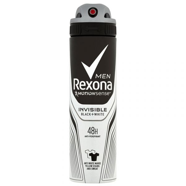 Desodorizante Spray Invisible Black & White Clothes 48H - emb. 150 ml -  Rexona