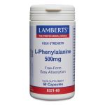 Lamberts L-Phenylalanine 500mg 60 Cápsulas