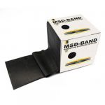 MSD Band Theraband Banda Elástica Resistência Especialmente Forte Preta 14cm x 5,5m