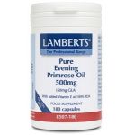 Lamberts Pure Evening Primrose Oil 500mg 180 Cápsulas