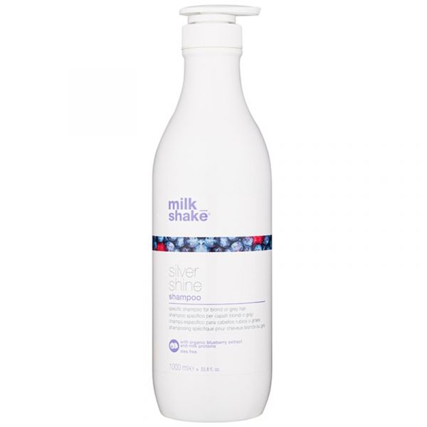 Milk Shake Silver Shine Shampoo Cabelos Cinzentos e Loiros 1000ml ...