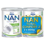 Nestlé Nan Expert Pro Total Confort 2 Leite de Transição 2x800g