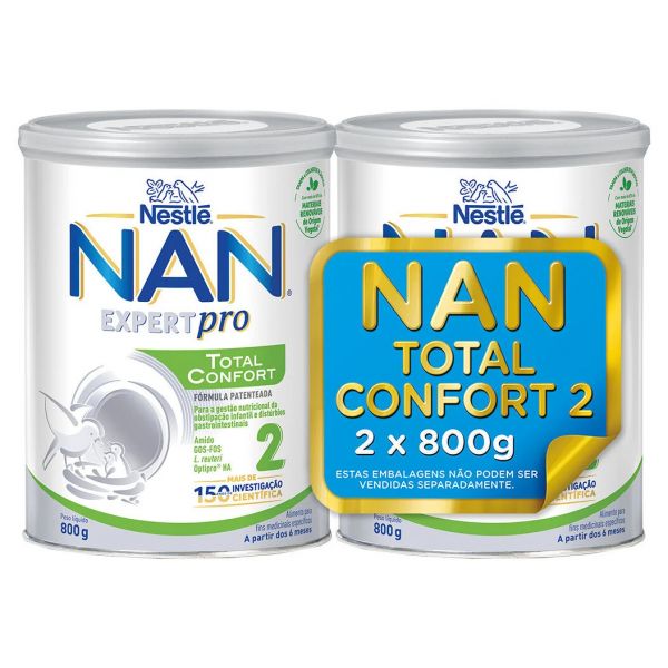 Nestlé Nan Total Confort 2, 800 g – Farma 1para1
