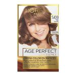 L'Oréal Excellence Age Perfect Coloração 5,3 Castanhoo Claro Dourado Subtil