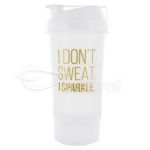 Gold Nutrition Woman Collection Shaker I Don't Sweat I Sparkle