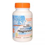 Doctor's Best High Absorption 100% Chelated Magnesium 120 Comprimidos