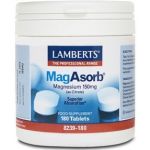 Lamberts MagAsorb Magnésio 180 comprimidos