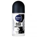 Nivea Black & White Invisible Men Desodorizante Roll-On 50ml