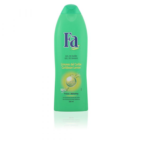 Fa Limones Del Caribe Gel de Banho 550ml | KuantoKusta