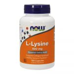 Now L-Lysine 500mg 100 Cápsulas