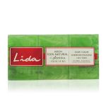 Lida 100% Natural Glicerina and Aloe Vera Soap 3x175g