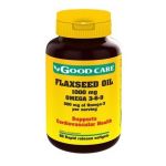 Good Care Flaxseed Oil 1000mg 60 Cápsulas