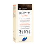 Phyto Phytocolor Box Permanent Coloring At-home Tom 6.7 Louro Escuro Chocolate