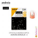 Andreia Crystals 4 Aurora Borealis 50 Unidades