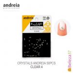 Andreia Crystals 4 Clear 50 Unidades