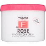 Village Vitamin E Rose Creme Corporal sem Parabenos 500ml