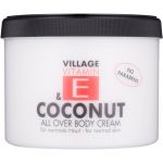 Village Vitamin E Coconut Creme Corporal sem Parabenos 500ml