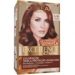 L'Oréal Excellence Coloração 6.46 Louro Escuro Acobreado