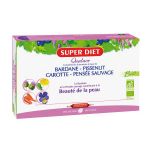 Super Diet Quartet Burdock Beauty Skin Organic Burdock, Dandelion, Carrot, Thought Wild 20 15ml