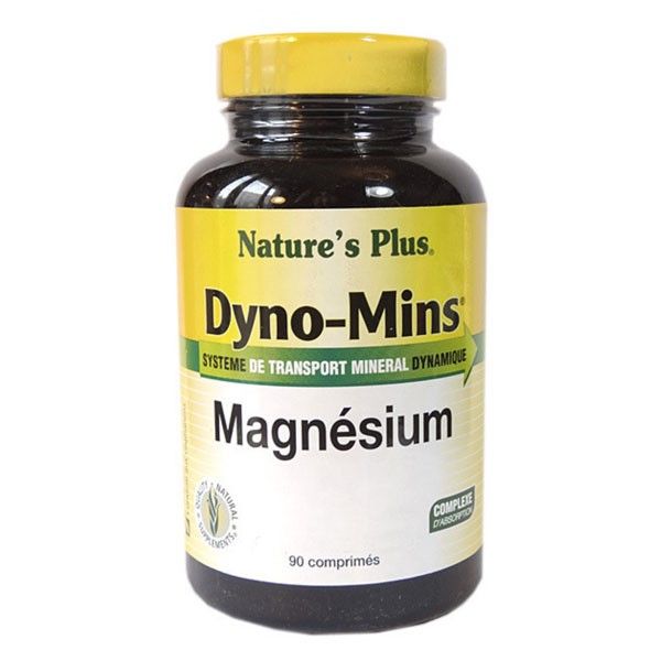 Nature's Plus Dyno Mins Magnesium 90 comprimidos | KuantoKusta