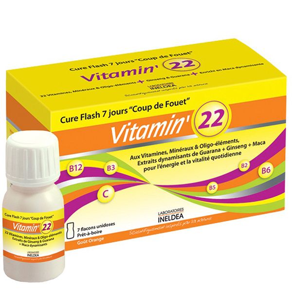 Ineldea Vitamin 22 Cure Flash 7 Days 7 X 30ml | Kuantokusta