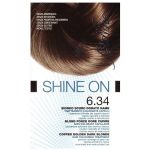Bionike Shine On Coloring High Permanent Coloração Tolerance Tom Dark Blonde Copper Gold 6.34