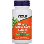 Now Stinging Nettle Root Extract 250mg 90 Cápsulas