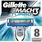 Gillette Mach 3 Turbo Lâminas 8 Unidades