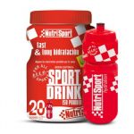 NutriSport Sport Drink ISO Powder + Bottle 1120g Laranja
