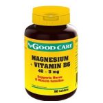 Good Care Magnesio + Vitamina B6 48Mcg + 5Mg 90 Comprimidos