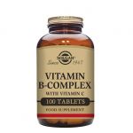 Solgar Vitamin B-Complex with Vitamin C 100 Cápsulas