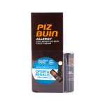 Protetor Solar Piz Buin Allergy Creme Rosto SPF50+ 50ml + Stick Labial SPF30 4,9g