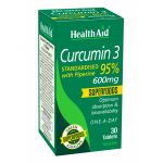 Health Aid Curcumin 3 30 Comprimidos