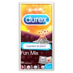 Durex Preservativos Love Sex Fun Explosão de Prazer Fun Mix 10 Unidades