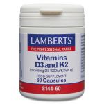 Lamberts Vitamin D3 + K2 60 Cápsulas
