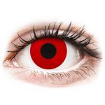 Maxvue Vision Lentes de Contacto Coloridas com Correção ColourVUE Crazy Lens Tom Red Devil 2 lentes